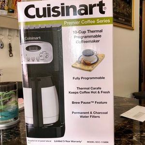Cuisinart 10 cup coffee maker